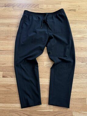 Second/Layer Black Slim Track Pants XL